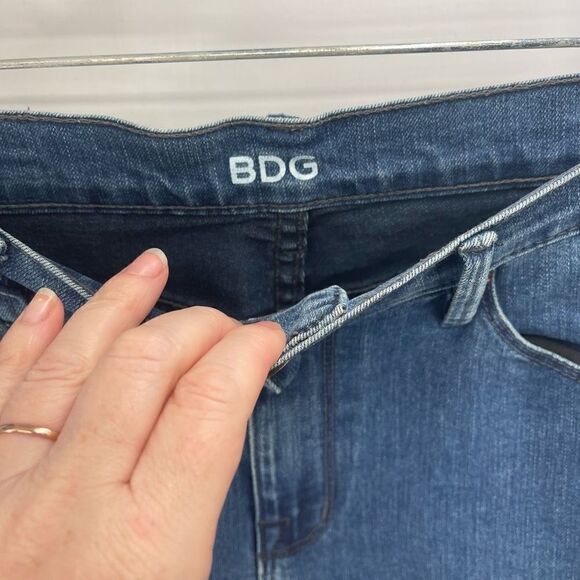 BDG Twig Ankle Jeans High Rise Denim Skinny Medium Wash Blue Size 28 x 29 - Picture 2 of 10